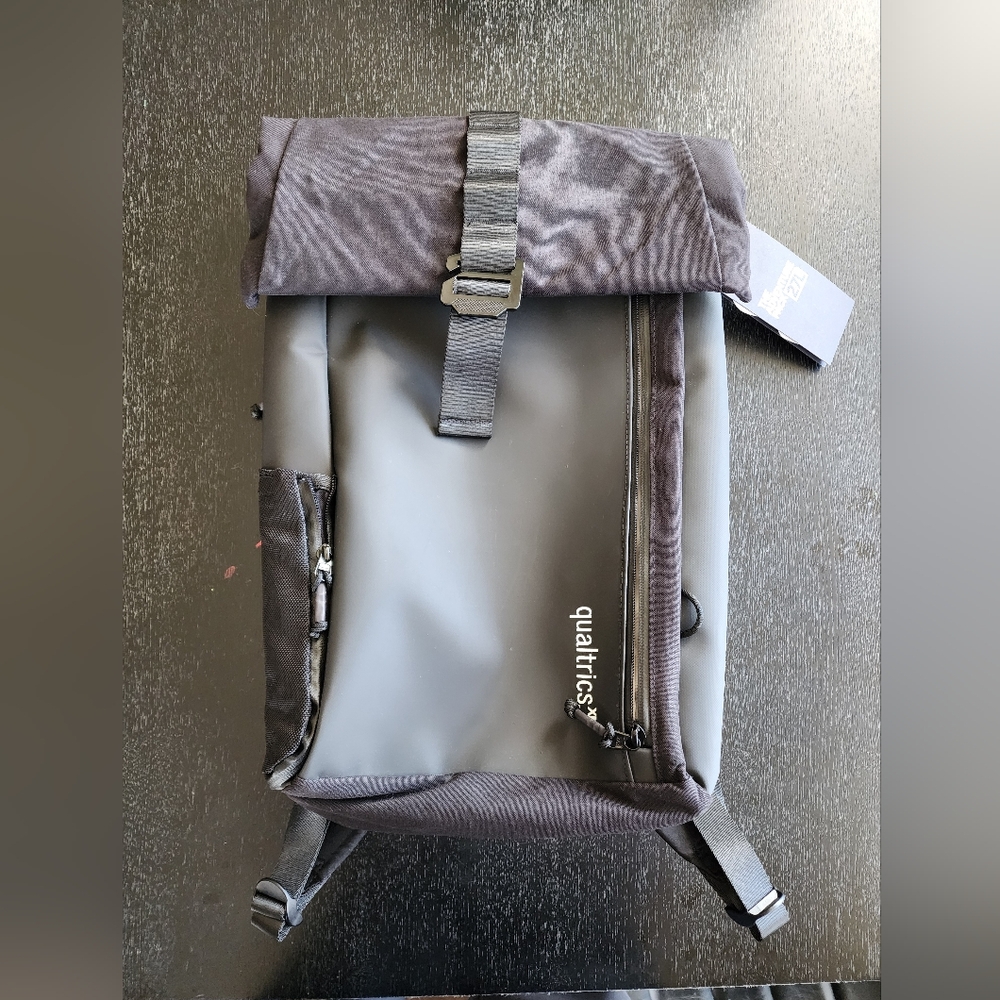 Qualtrics xm NWT traveler waterproof backpack.